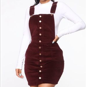 Fashion Nova Fallin’ For You Corduroy Skirtall